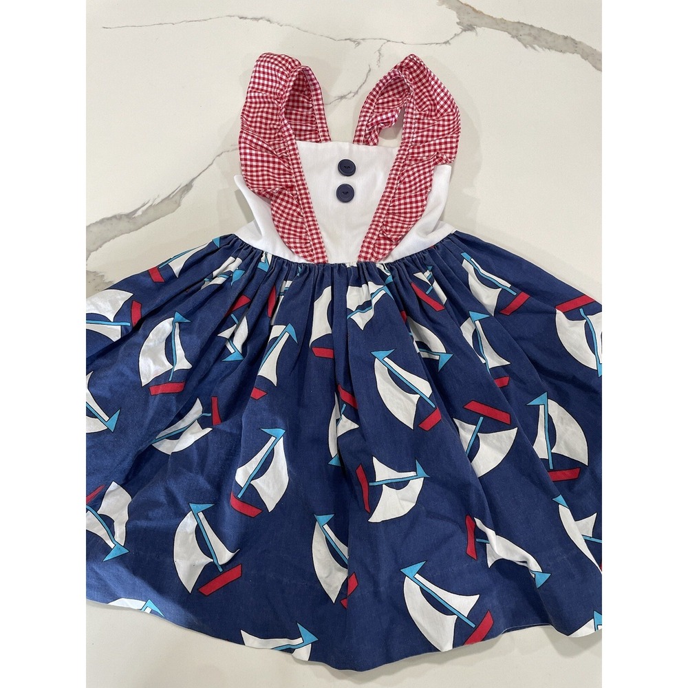 Kelly's kids sail boat‎ dress size 3-4